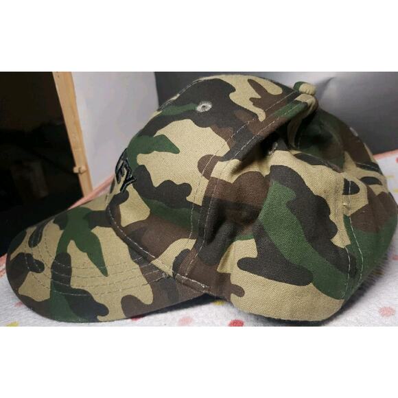 STANLEY Tools Green CAMO Camouflage Baseball TRUCKER Hat Cap Snap Back - Picture 2 of 6